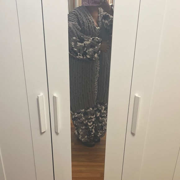 Handmade Crochet Cardigan - Picture 2 of 2